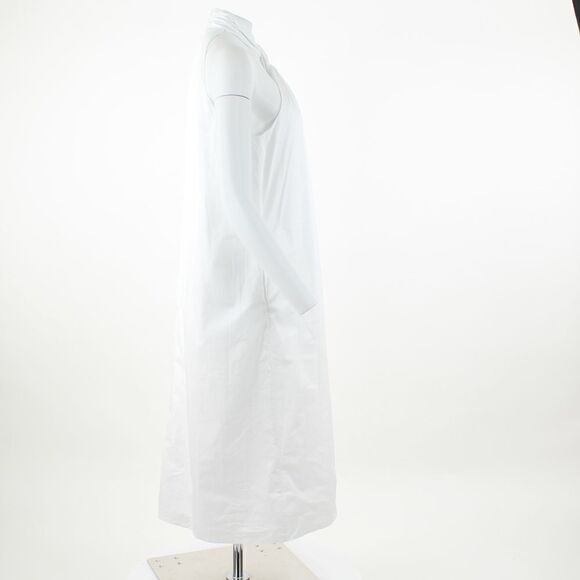 Anine Bing Womens Twist-Neck Midi Halter Dress - Picture 5 of 5